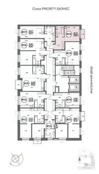 Студия квартира, вторичка, 28м2, 10/19 этаж