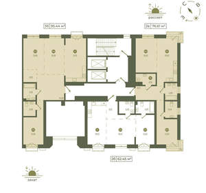 3-к квартира, вторичка, 95м2, 2/9 этаж