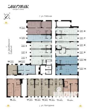 1-к квартира, вторичка, 34м2, 3/9 этаж