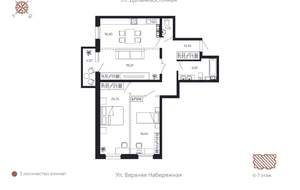 3-к квартира, вторичка, 97м2, 6/8 этаж