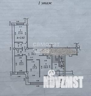 3-к квартира, вторичка, 80м2, 1/6 этаж