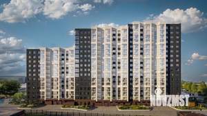 1-к квартира, строящийся дом, 44м2, 8/19 этаж