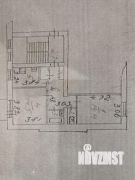 2-к квартира, вторичка, 51м2, 4/5 этаж
