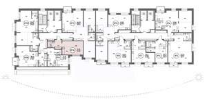 1-к квартира, строящийся дом, 32м2, 11/19 этаж