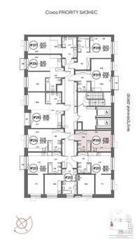 Студия квартира, вторичка, 22м2, 9/19 этаж