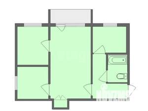 3-к квартира, вторичка, 49м2, 5/5 этаж