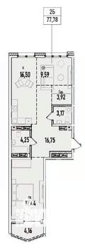 Фото квартиры на продажу (1)