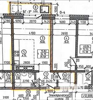 Студия квартира, вторичка, 39м2, 15/16 этаж
