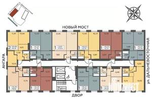 1-к квартира, вторичка, 43м2, 9/18 этаж