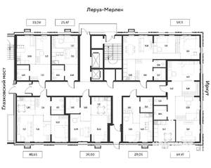 3-к квартира, вторичка, 59м2, 2/19 этаж
