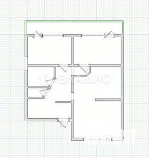 3-к квартира, вторичка, 96м2, 2/4 этаж