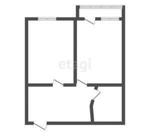 1-к квартира, вторичка, 45м2, 3/13 этаж