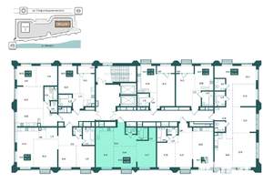 2-к квартира, вторичка, 67м2, 2/20 этаж