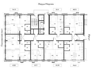 2-к квартира, вторичка, 45м2, 10/19 этаж