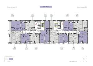 2-к квартира, вторичка, 59м2, 12/13 этаж