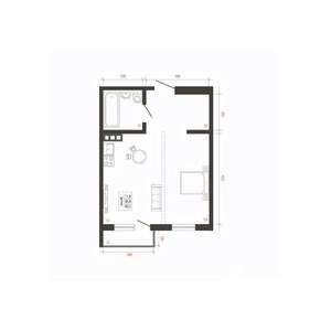 1-к квартира, вторичка, 41м2, 2/10 этаж