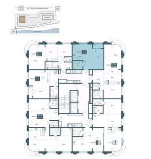 1-к квартира, вторичка, 45м2, 15/20 этаж