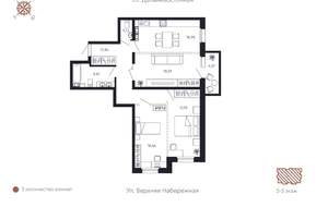 3-к квартира, вторичка, 94м2, 4/8 этаж