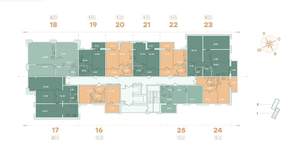 1-к квартира, вторичка, 42м2, 4/14 этаж