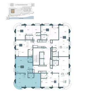 4-к квартира, вторичка, 108м2, 10/20 этаж