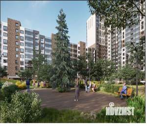 3-к квартира, сданный дом, 62м2, 13/17 этаж