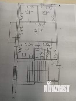 3-к квартира, вторичка, 47м2, 3/5 этаж