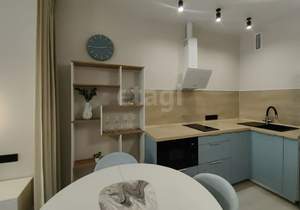 Студия квартира, сданный дом, 40м2, 16/17 этаж