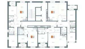 4-к квартира, вторичка, 83м2, 12/14 этаж