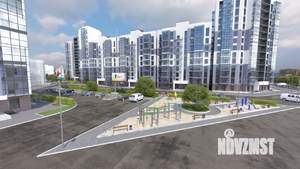 1-к квартира, строящийся дом, 35м2, 10/13 этаж