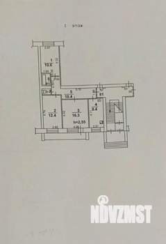 3-к квартира, вторичка, 63м2, 1/5 этаж
