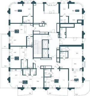 1-к квартира, вторичка, 54м2, 1/20 этаж