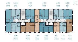 2-к квартира, вторичка, 64м2, 7/8 этаж