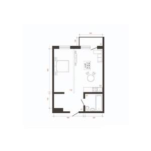 1-к квартира, вторичка, 41м2, 3/10 этаж