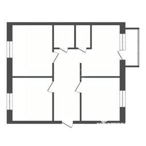 3-к квартира, вторичка, 64м2, 4/5 этаж