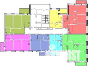 4-к квартира, строящийся дом, 74м2, 2/13 этаж