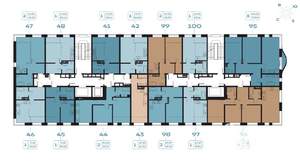 2-к квартира, вторичка, 49м2, 6/8 этаж