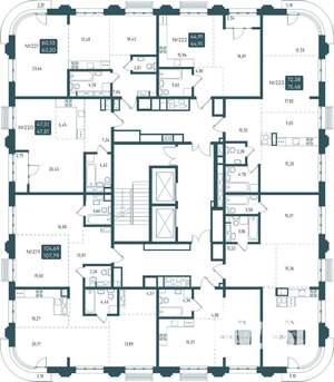 2-к квартира, вторичка, 63м2, 12/20 этаж