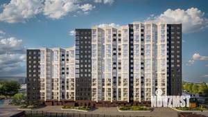 1-к квартира, строящийся дом, 42м2, 9/19 этаж
