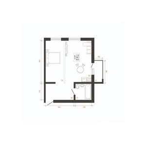 1-к квартира, вторичка, 42м2, 5/10 этаж