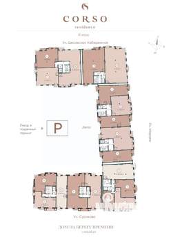Студия квартира, строящийся дом, 148м2, 6/8 этаж