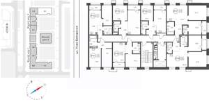 2-к квартира, вторичка, 64м2, 2/10 этаж