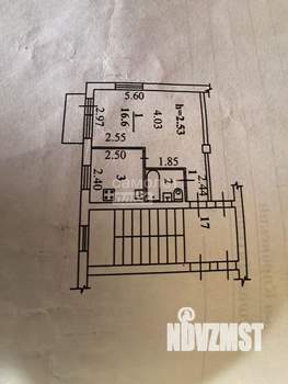 1-к квартира, вторичка, 30м2, 5/5 этаж