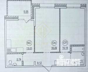 3-к квартира, вторичка, 65м2, 5/9 этаж