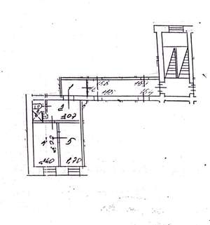 1-к квартира, вторичка, 25м2, 3/4 этаж
