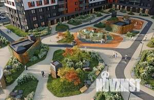 1-к квартира, строящийся дом, 32м2, 16/18 этаж