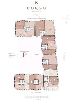 Студия квартира, строящийся дом, 225м2, 5/7 этаж