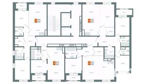 2-к квартира, вторичка, 54м2, 11/14 этаж