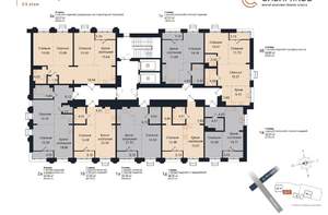 1-к квартира, вторичка, 50м2, 5/18 этаж