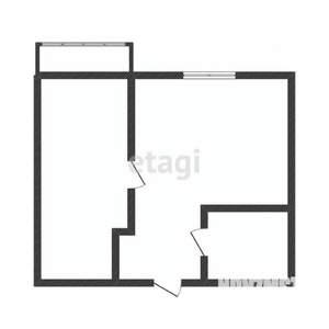 1-к квартира, сданный дом, 37м2, 8/10 этаж