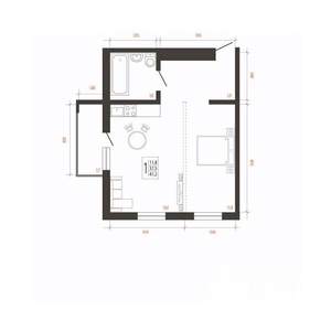 1-к квартира, вторичка, 41м2, 10/10 этаж